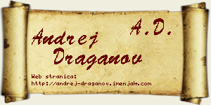 Andrej Draganov vizit kartica